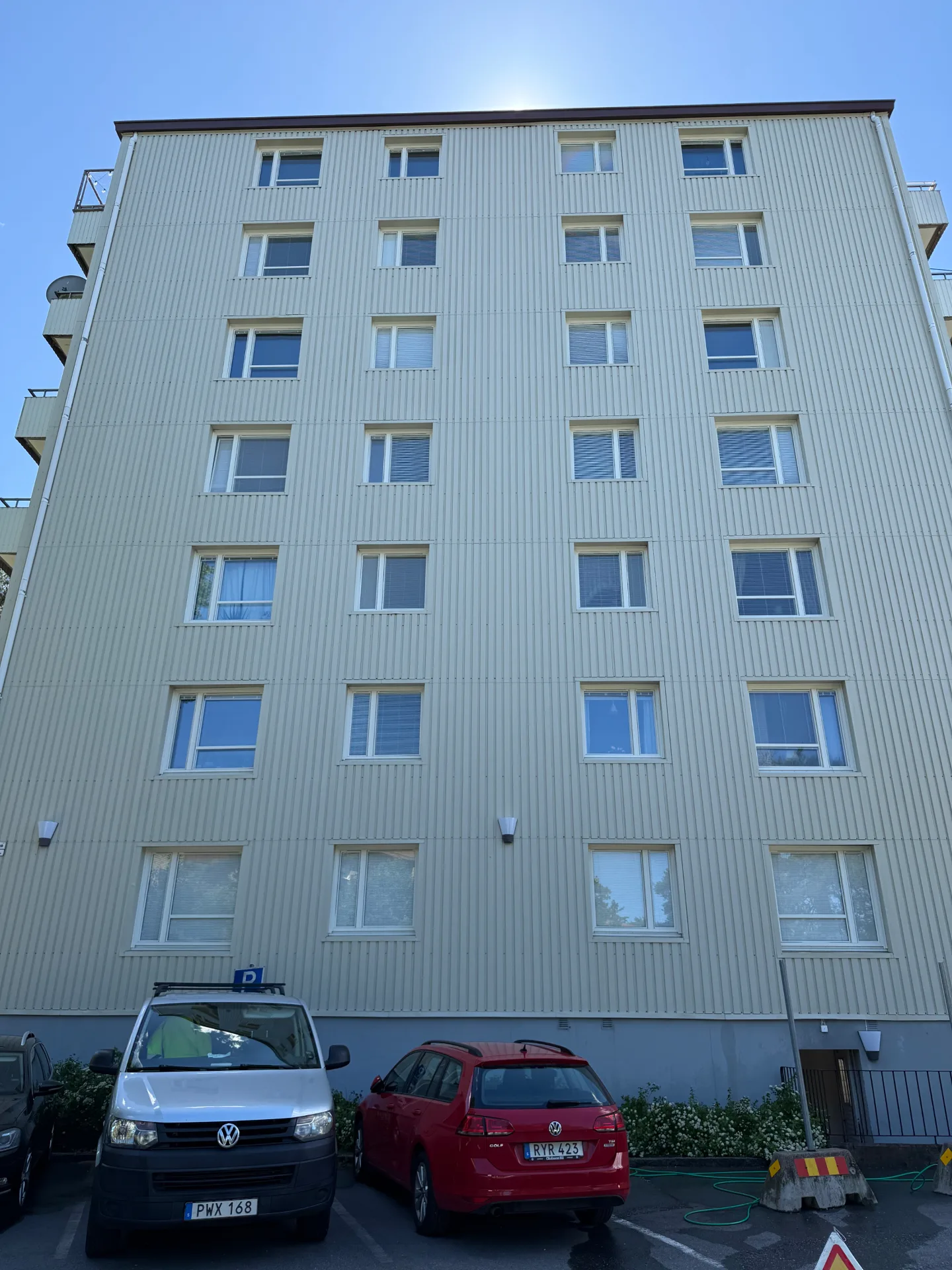 Fasadtvätt – Familjebostäder, Stockholm efter
