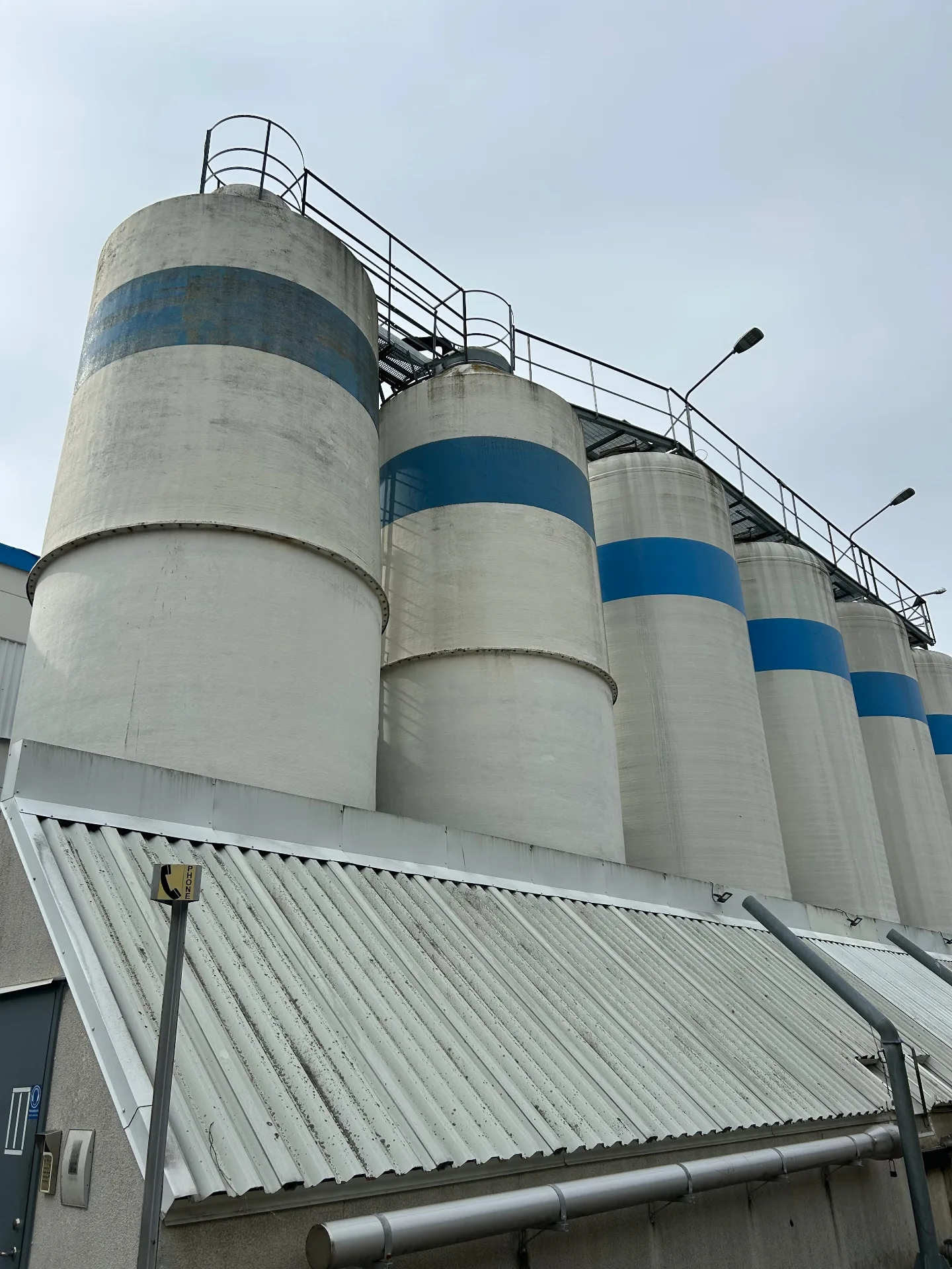 Silotvätt – Industrianläggning före