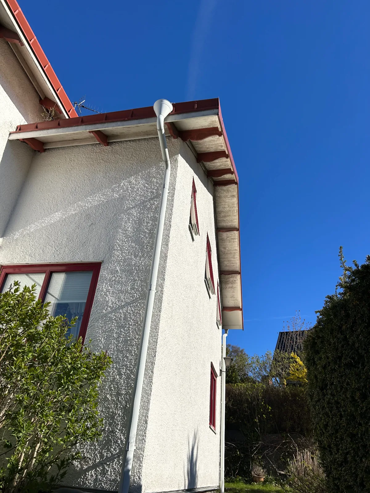 Vindskivetvätt – Villa i Göteborg före